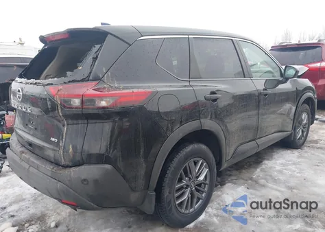 2021 Nissan Rogue S Intelligent Awd z USA, uszkodzony, nr VIN 5N1AT3AB3MC757357